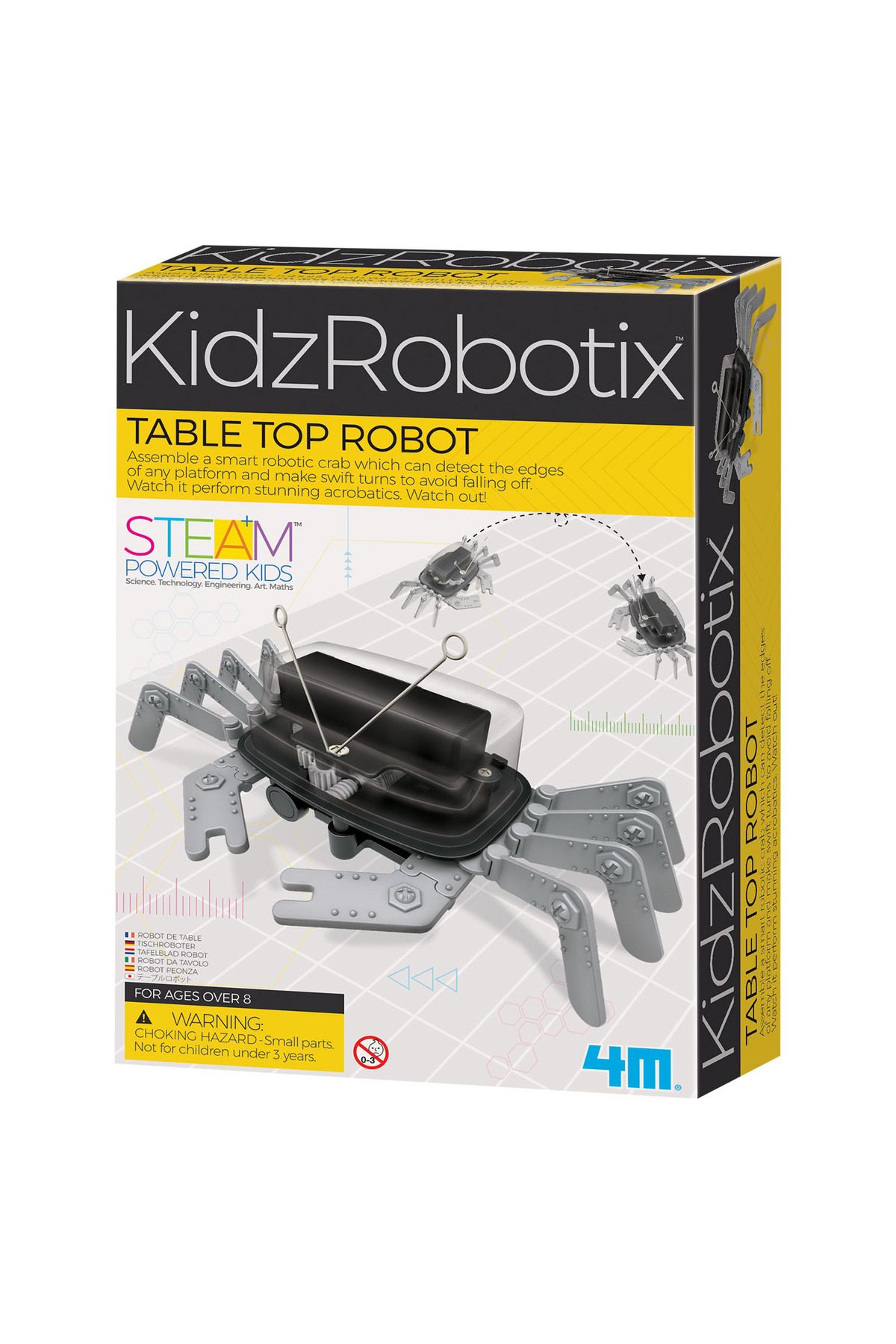 4M Masa Üstü Yengeç Robot Kiti