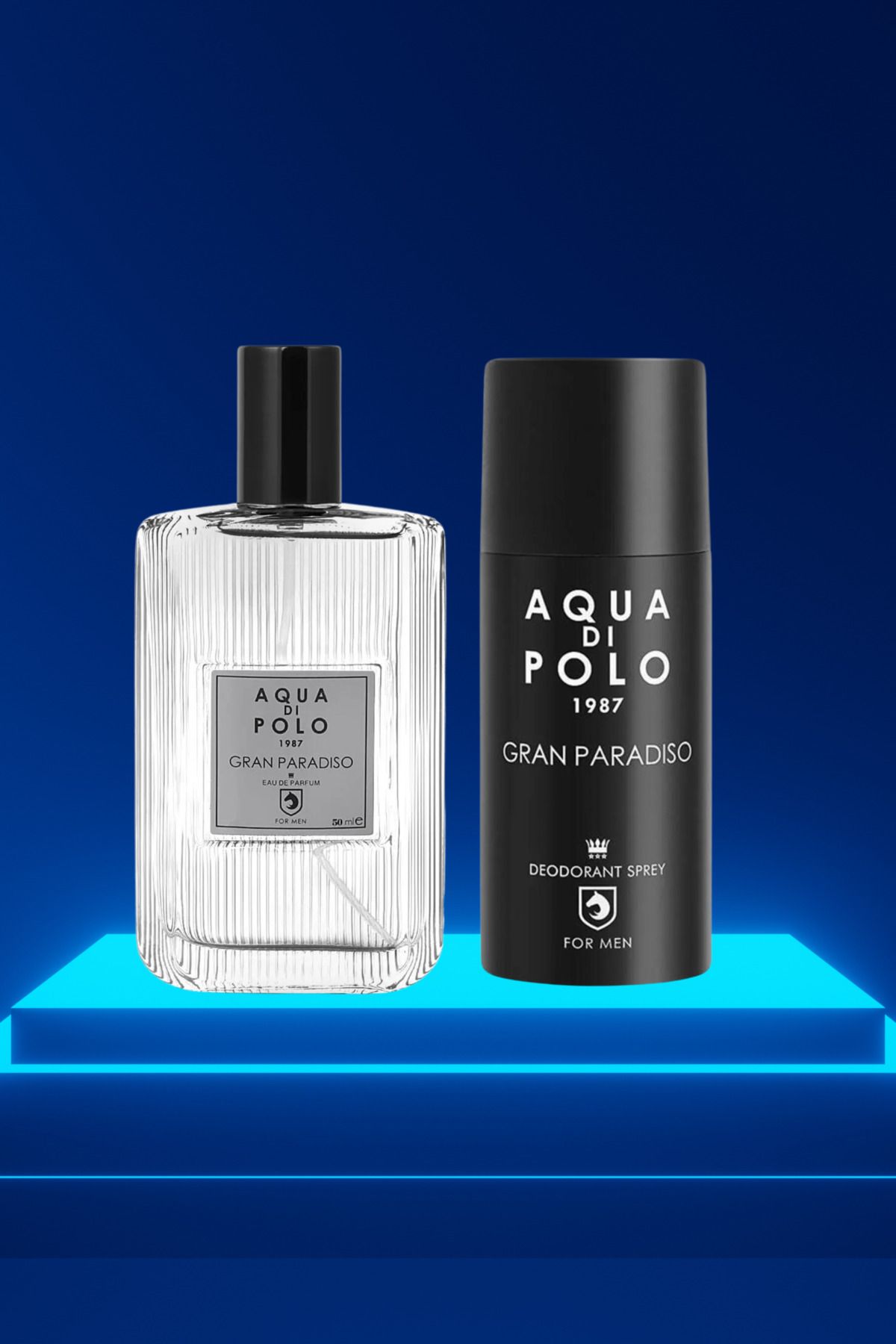 Aqua Di Polo 1987 Gran Paradiso Edp Erkek 50 ml Parfüm Ve 150 ml Deodorant Seti Stcc006101