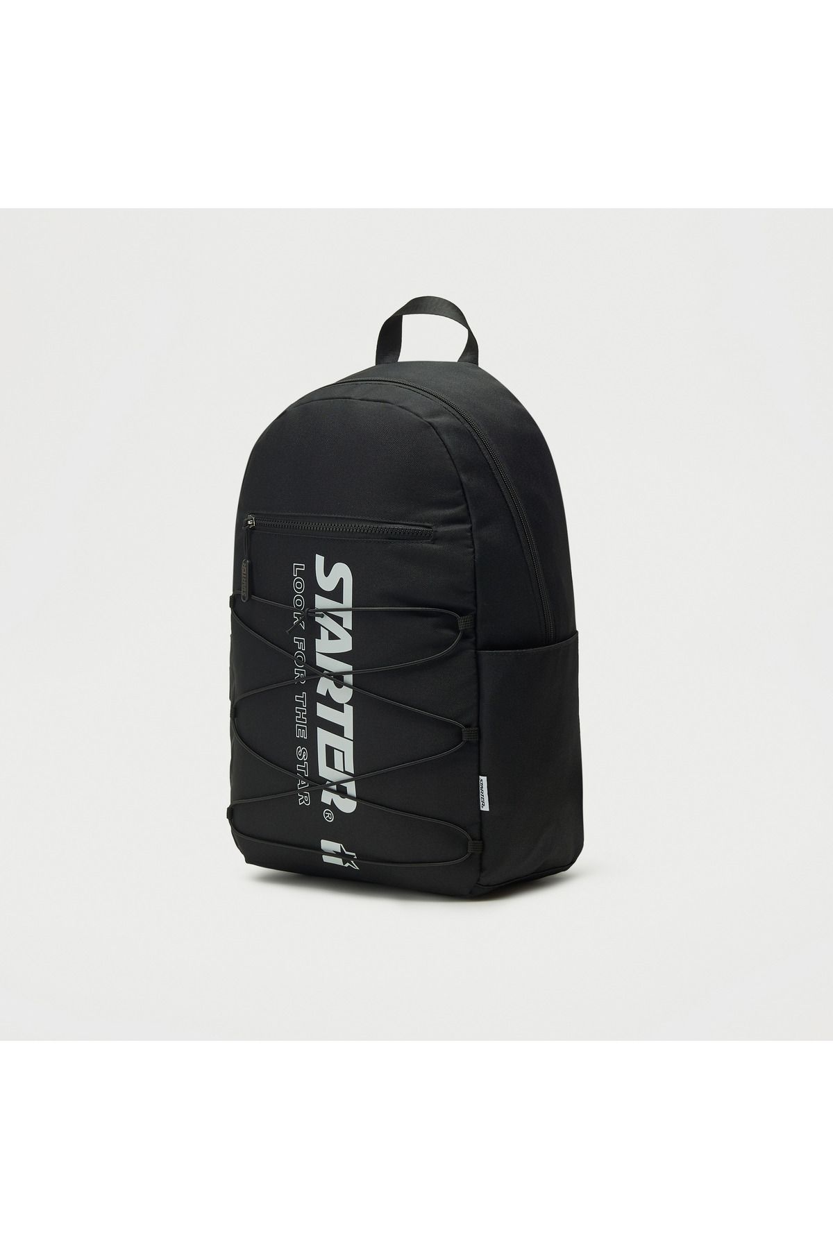 Starter-Logo Print Backpack with Adjustable Straps and Zip Closure 3