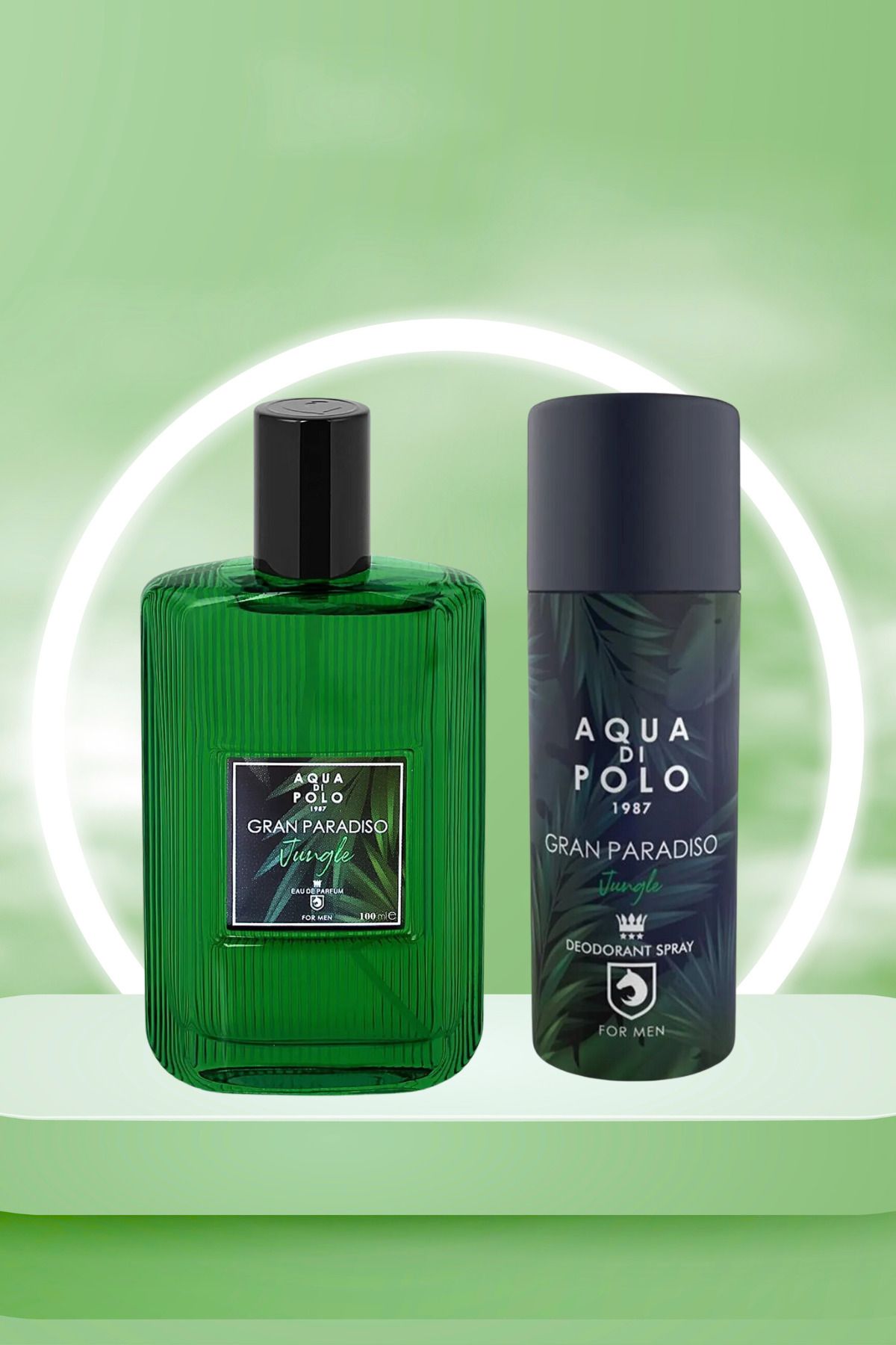 Aqua Di Polo 1987 Gran Paradiso Jungle Parfüm Ve Deodorant Seti Stcc005301