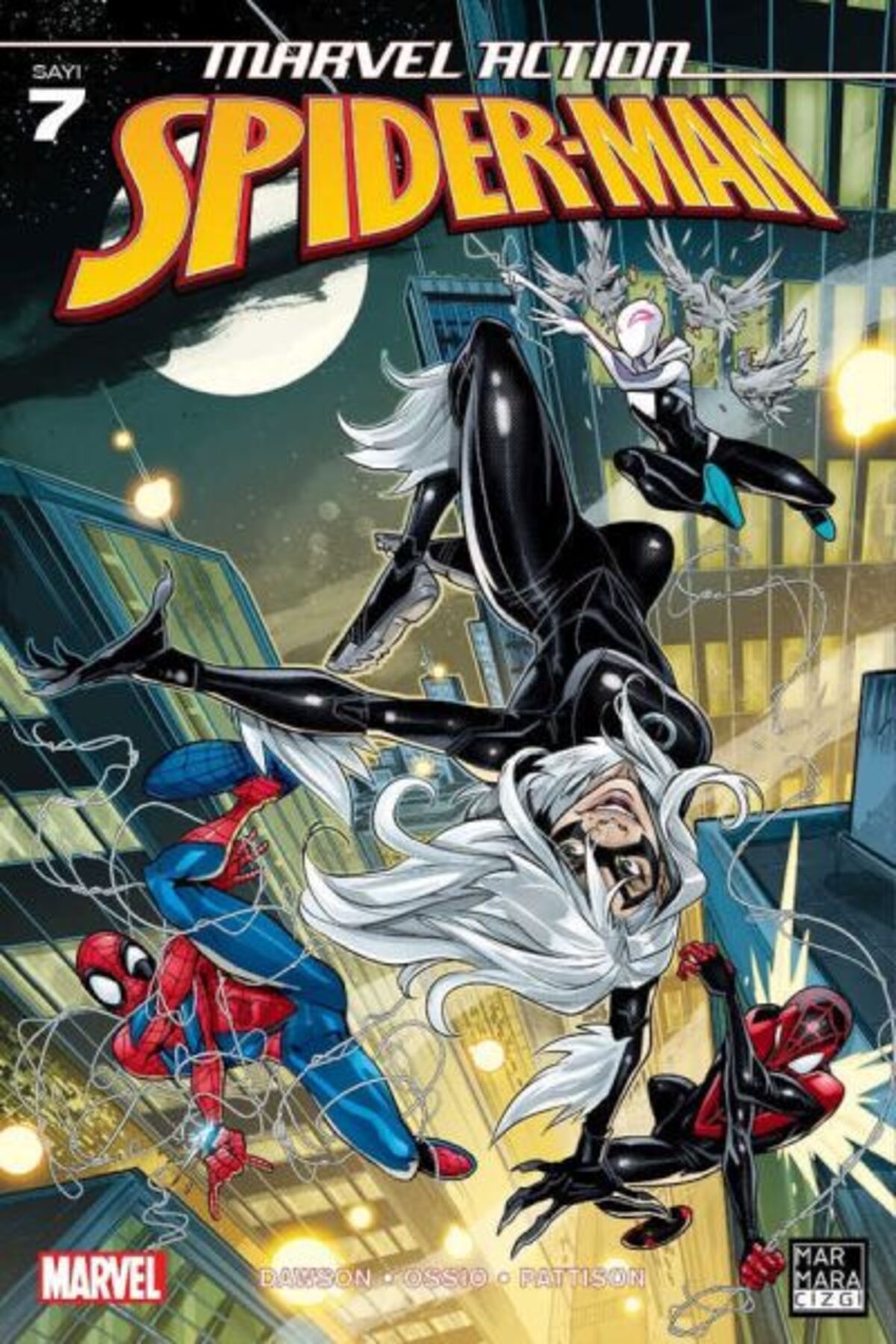 Marmara Çizgi Yayınları Marvel Action Spider-Man 07