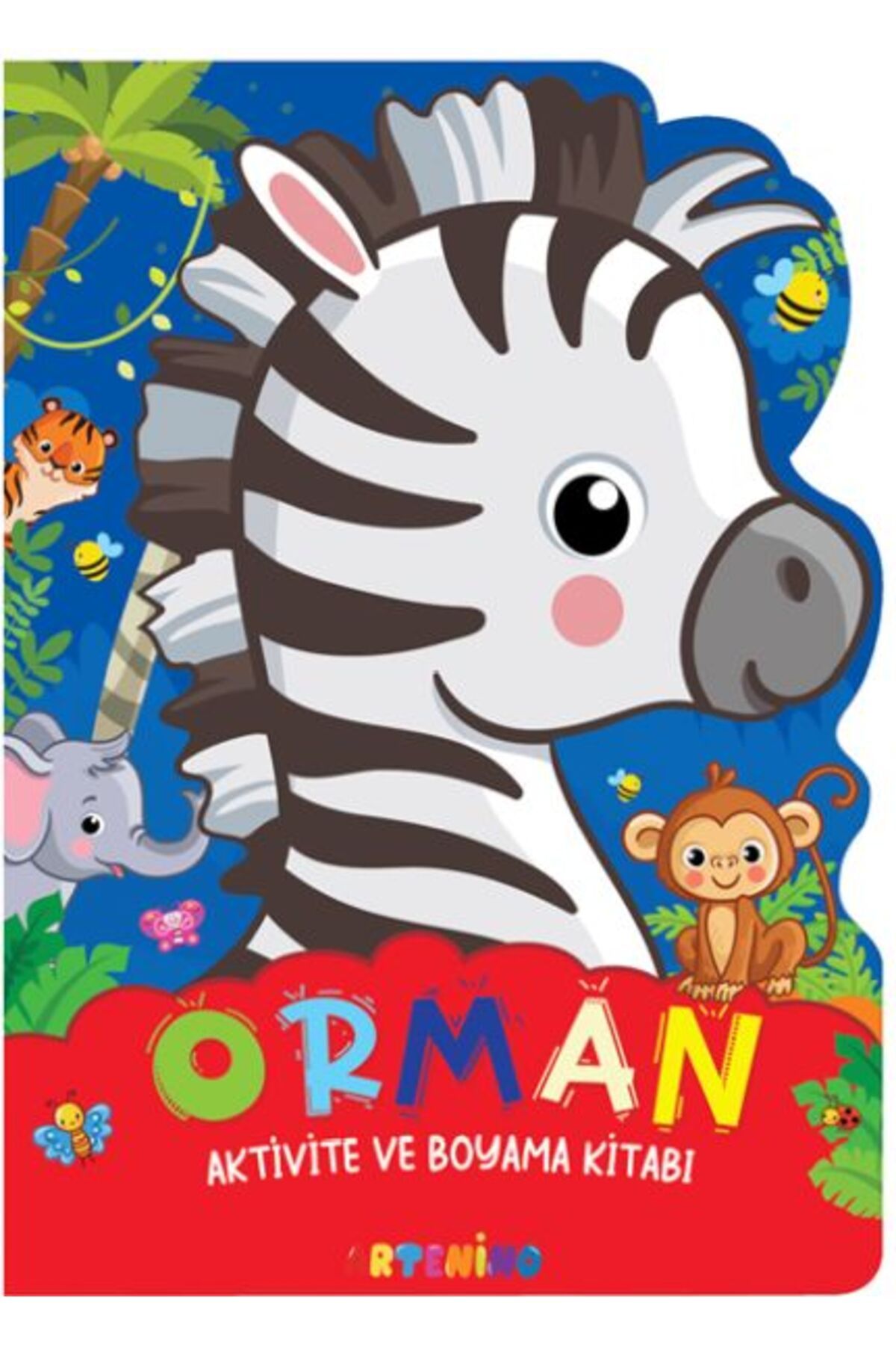 Karma Kitaplar Orman - Aktivite ve Boyama Kitabı Serisi