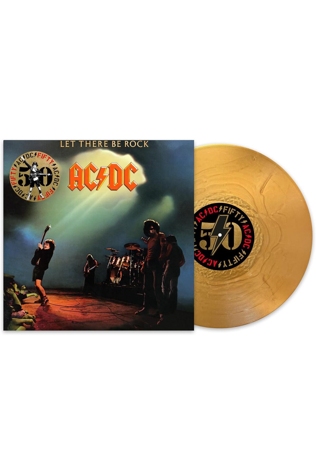 r*a様 50 Analogue Albums in Original Jack Sony Music YABANCI PLAK - AC/DC - Let There Be Rock (50th