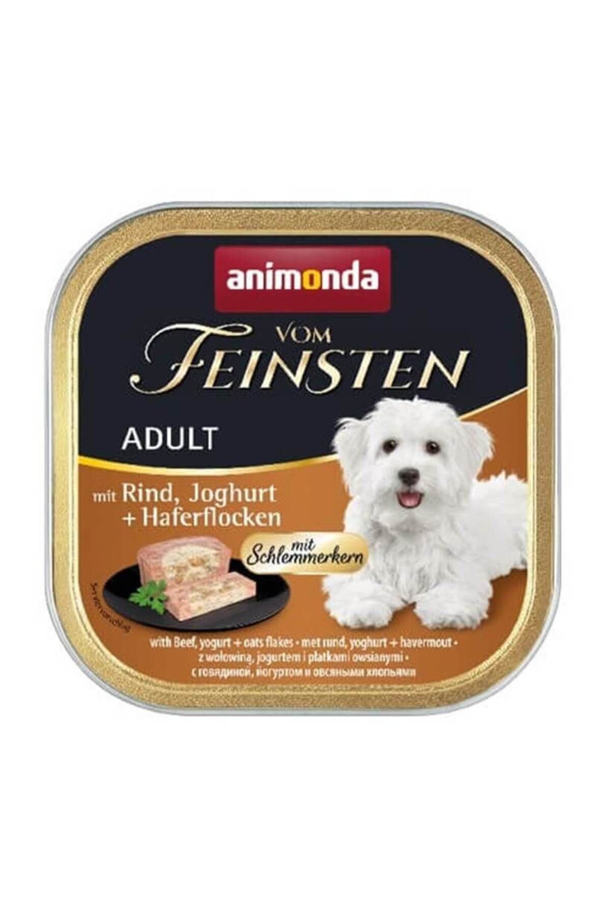 Animonda Sığır Eti Yoğurt Ve Yulaf Gevrekli Köpek Konservesi 150 gr