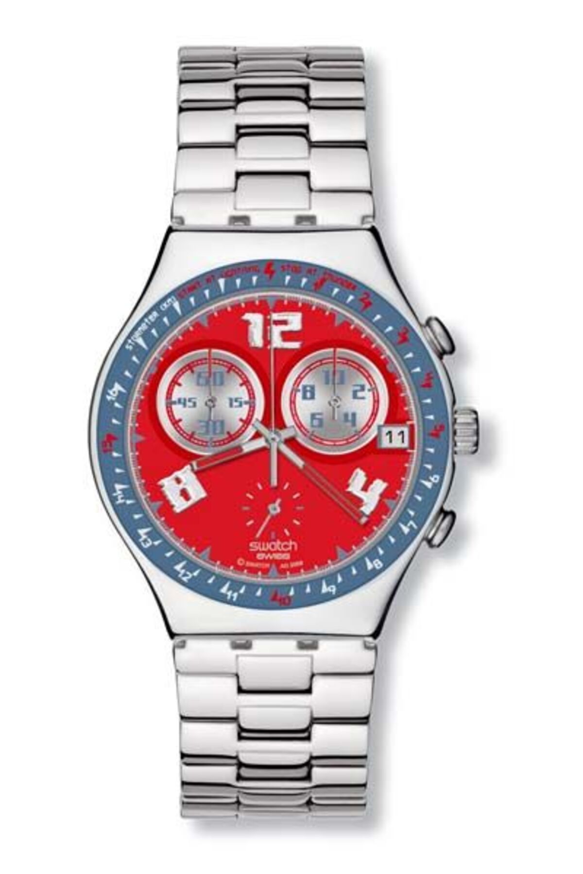 Swatch-Watch - Silver-colored - Silver 2