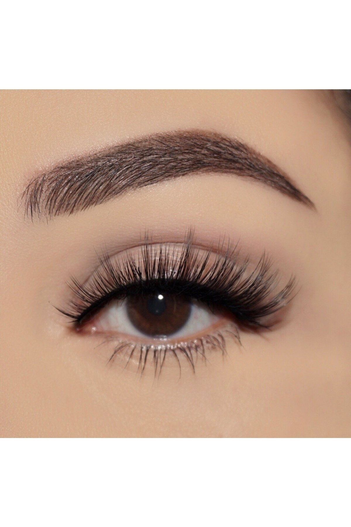 eyelash Doğal Ipek Takma Kirpik 3 Çift 3d 48 Kirpik Takma Aparatı