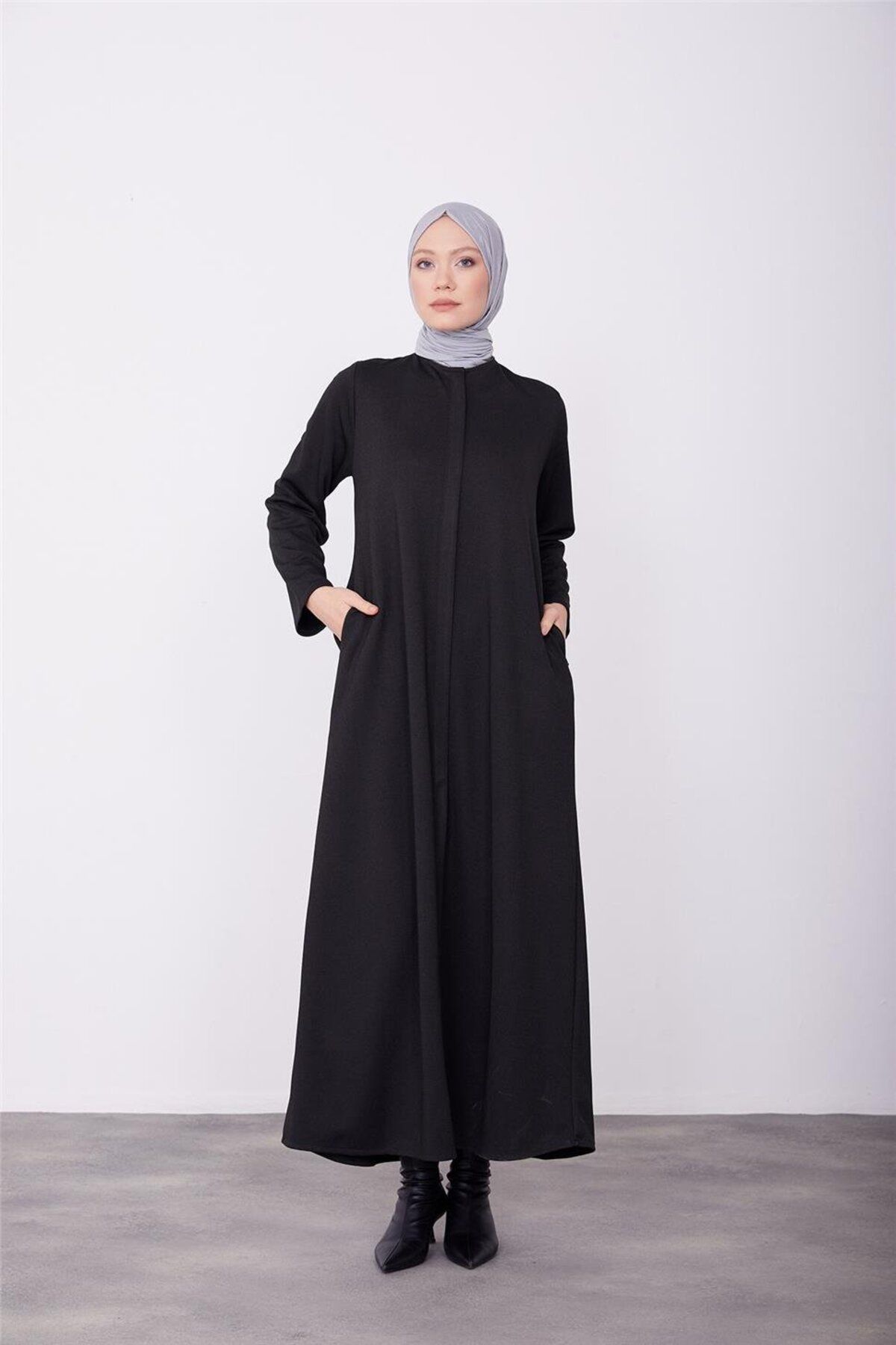 Abaya 23kd5001 خاکی Armine