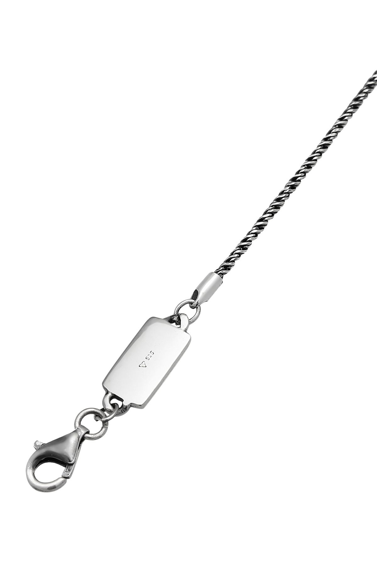 KUZZOI-Banda de braț Herren Basic - 925 Gedreht Kordelkette de argint 3