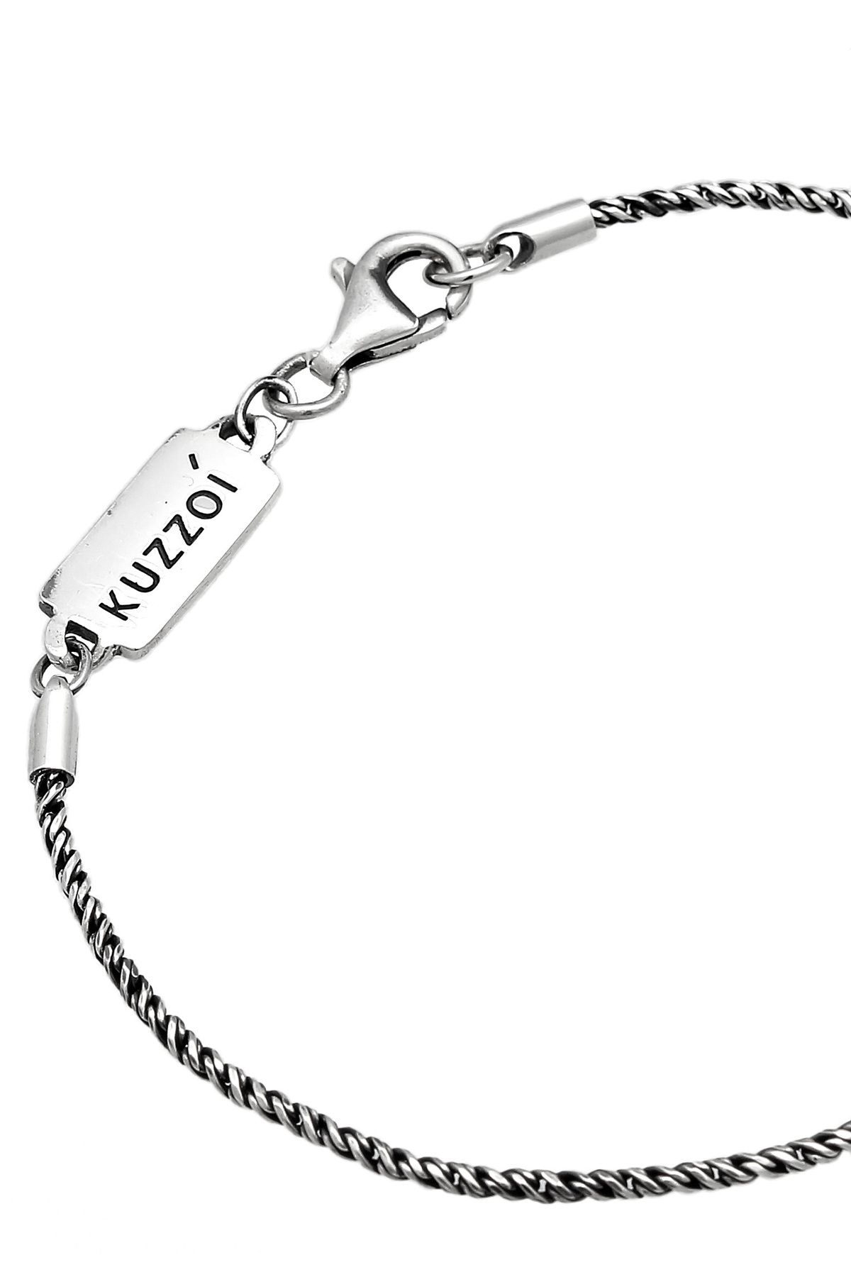 KUZZOI-Banda de braț Herren Basic - 925 Gedreht Kordelkette de argint 4