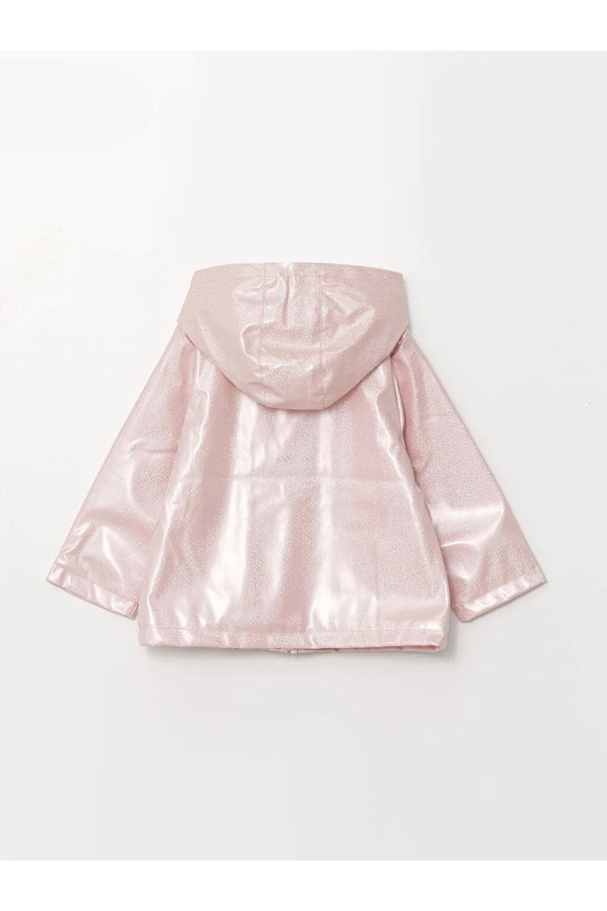 LC Waikiki-Lcw Baby Pink Baby Girl Playmate of Cool Days Raincoat 3