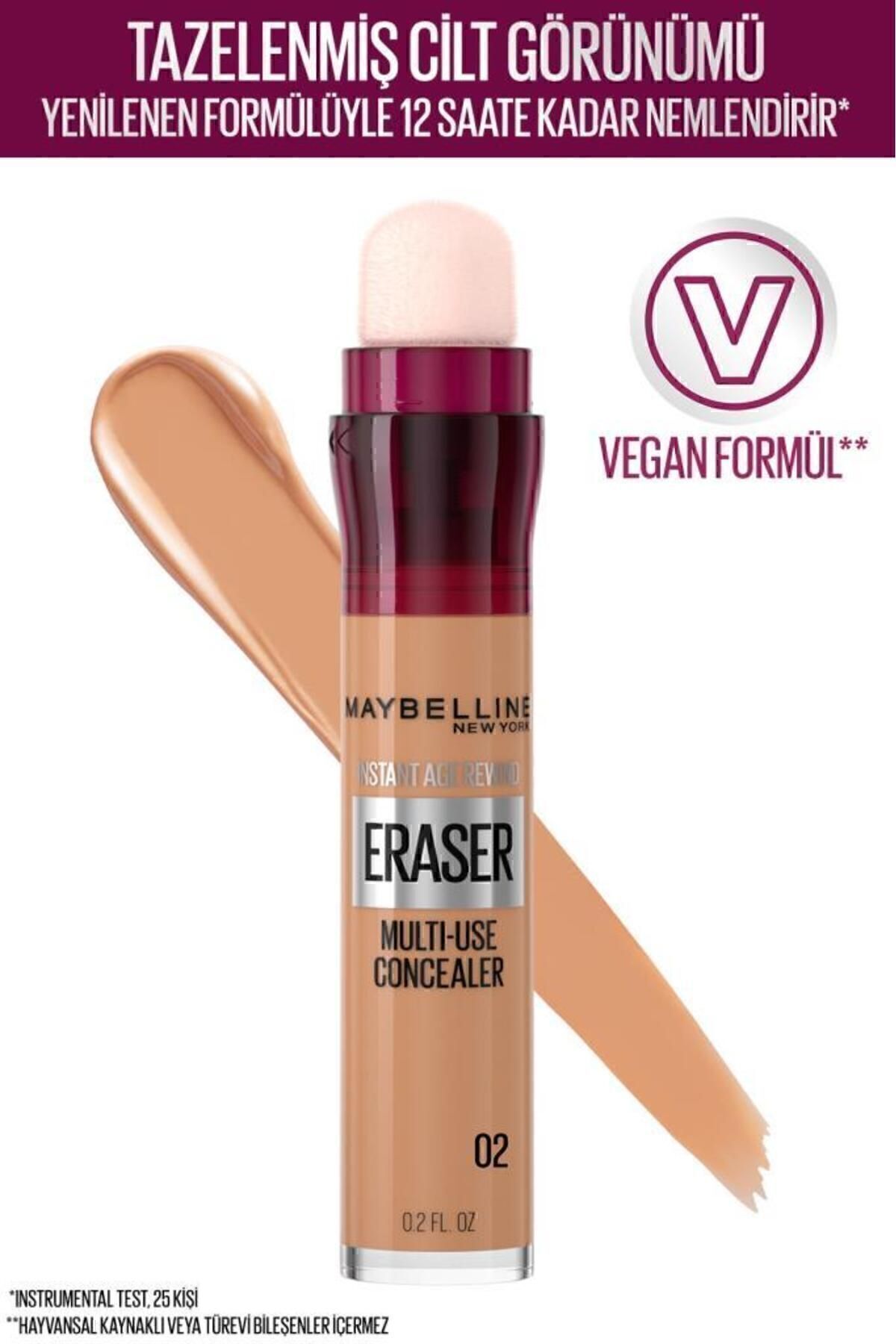 Maybelline New York Instant Anti Age Eraser Kapatıcı - 02 Nude