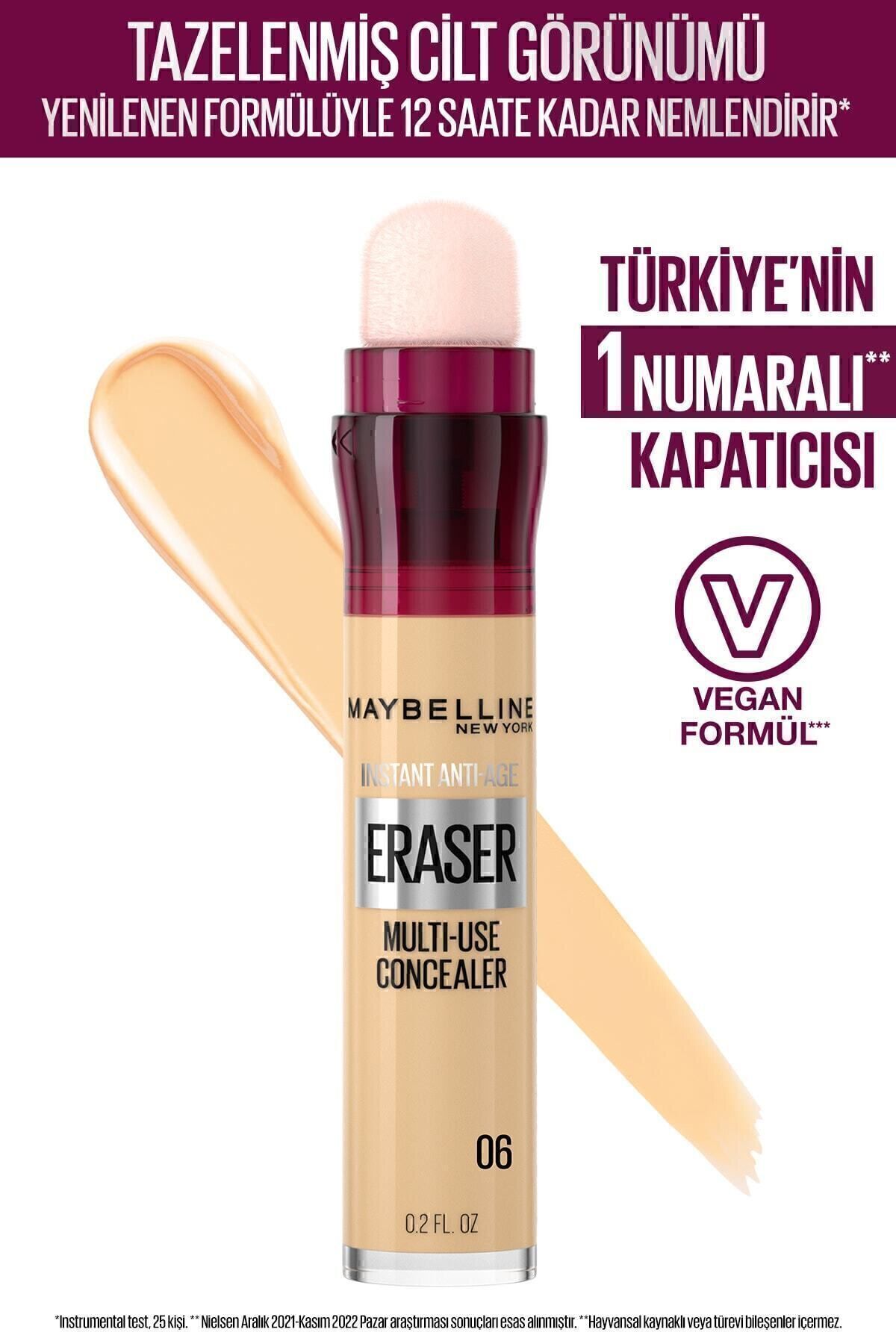 Maybelline New York Instant Anti Age Eraser Kapatıcı - 06 Neutralizer