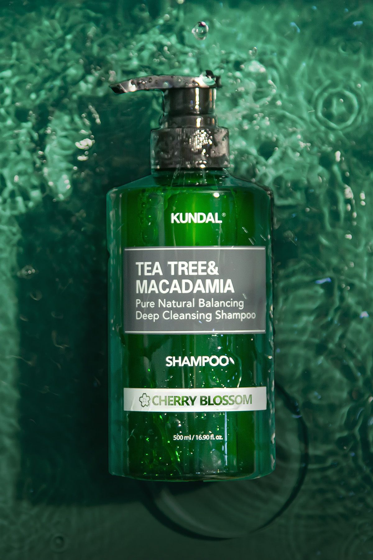 Kundal-Kundal Tea Tree & Macadamia Shampoo - Deep Cleansing with Scalp Problems, Cherry Blossom 8