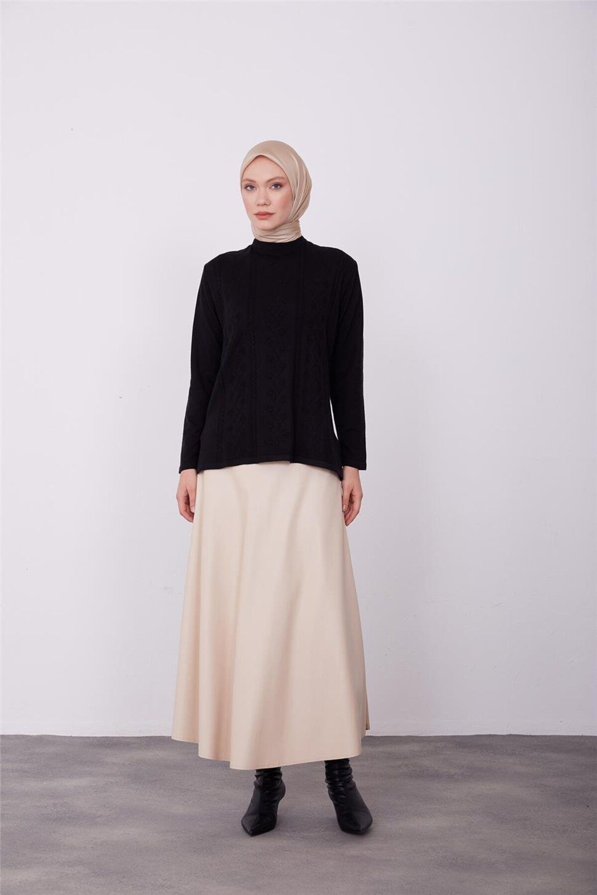 ژاکت 23kd9002 مشکی Armine