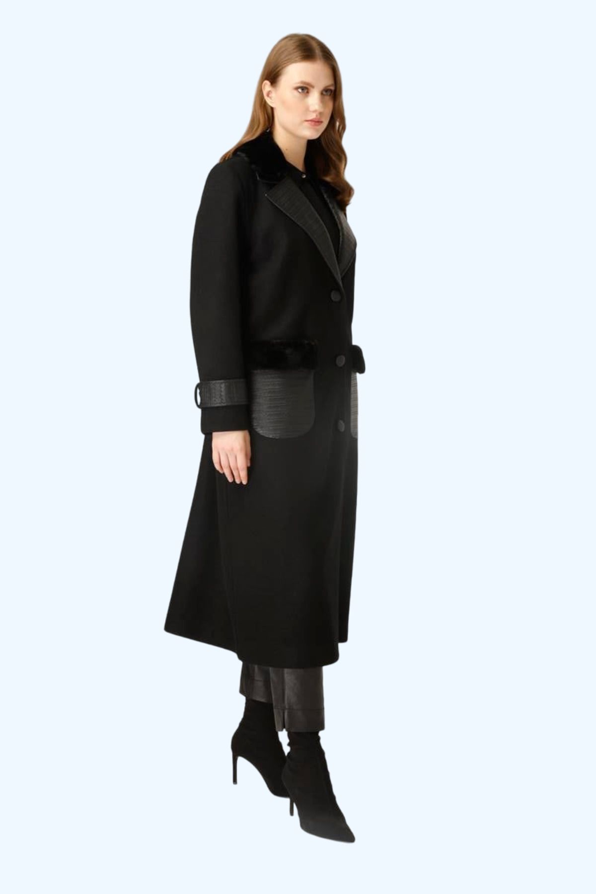 MÜSEMMA-Large Size Felt Coat 2