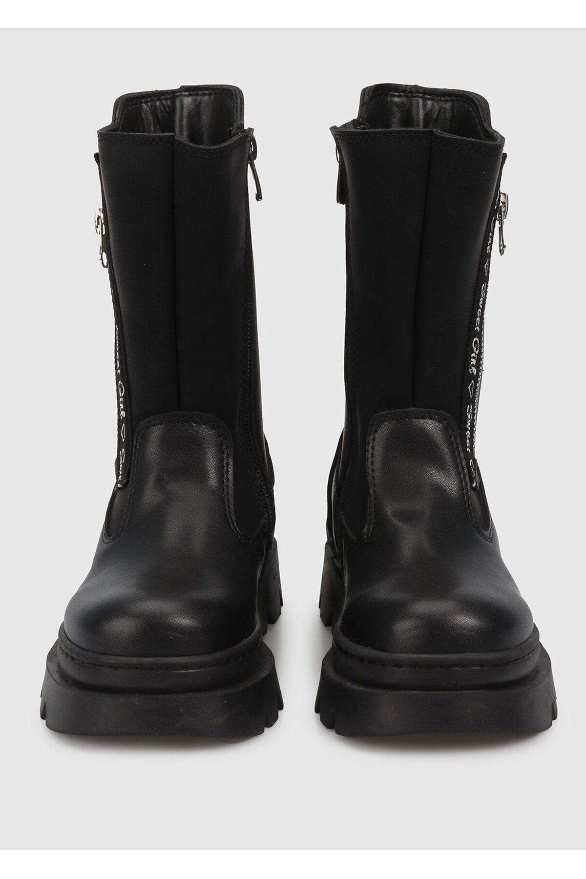 Kiddo-Girl's Black Boots 3