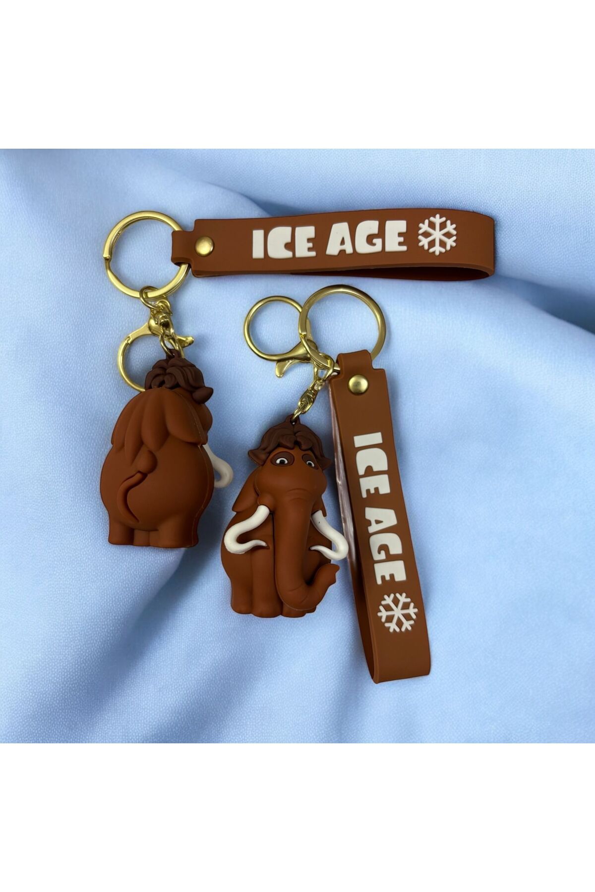 chipper-3D Luxury Large Size Ice Age Diego Character Silicone Keychain and Bag Accessory 5