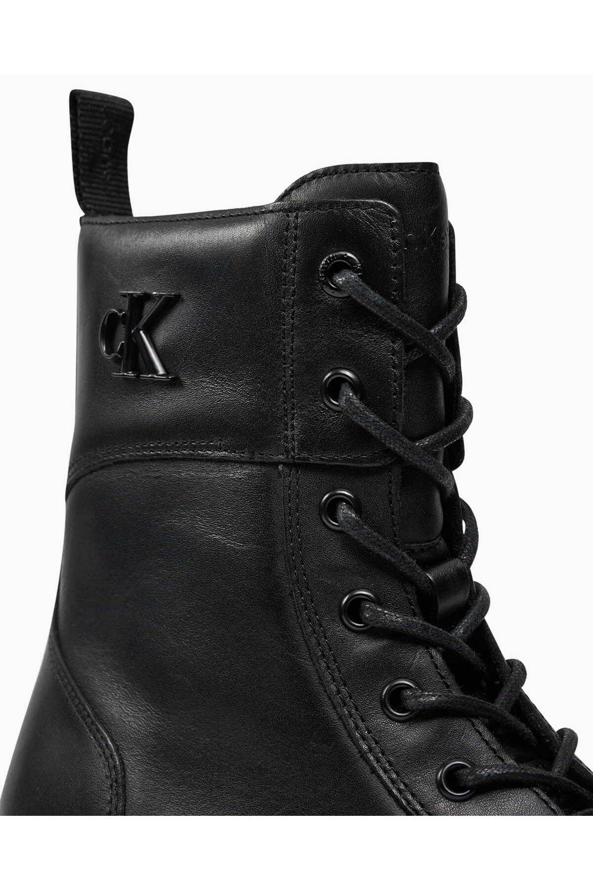 Calvin Klein-Jeans Combat Logo Boots 6