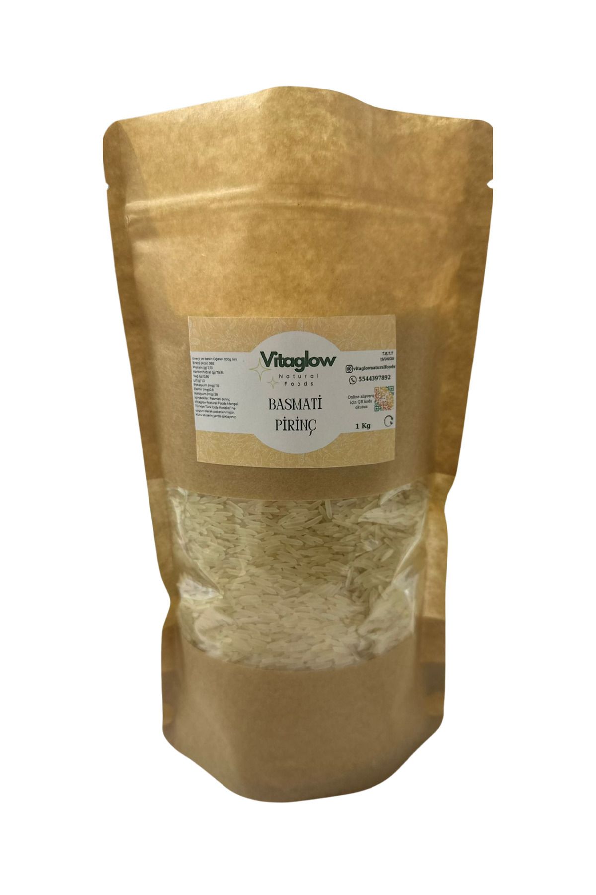 Vitaglow Basmati Pirinç 3 (Kg)