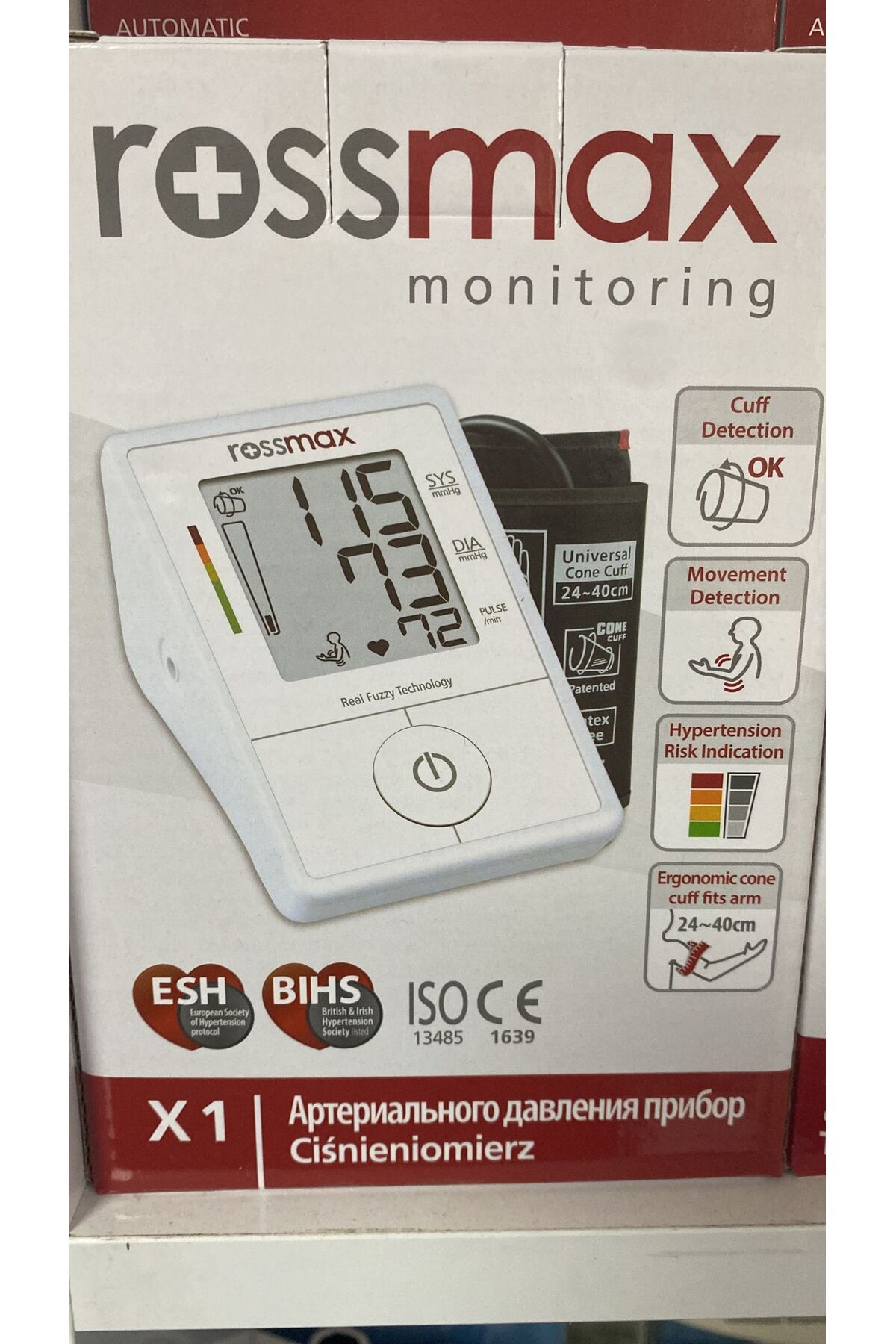 Rossmax Otomatik Koldan Ölçen Tansiyon Aleti X1 - Fiyatı, Yorumları