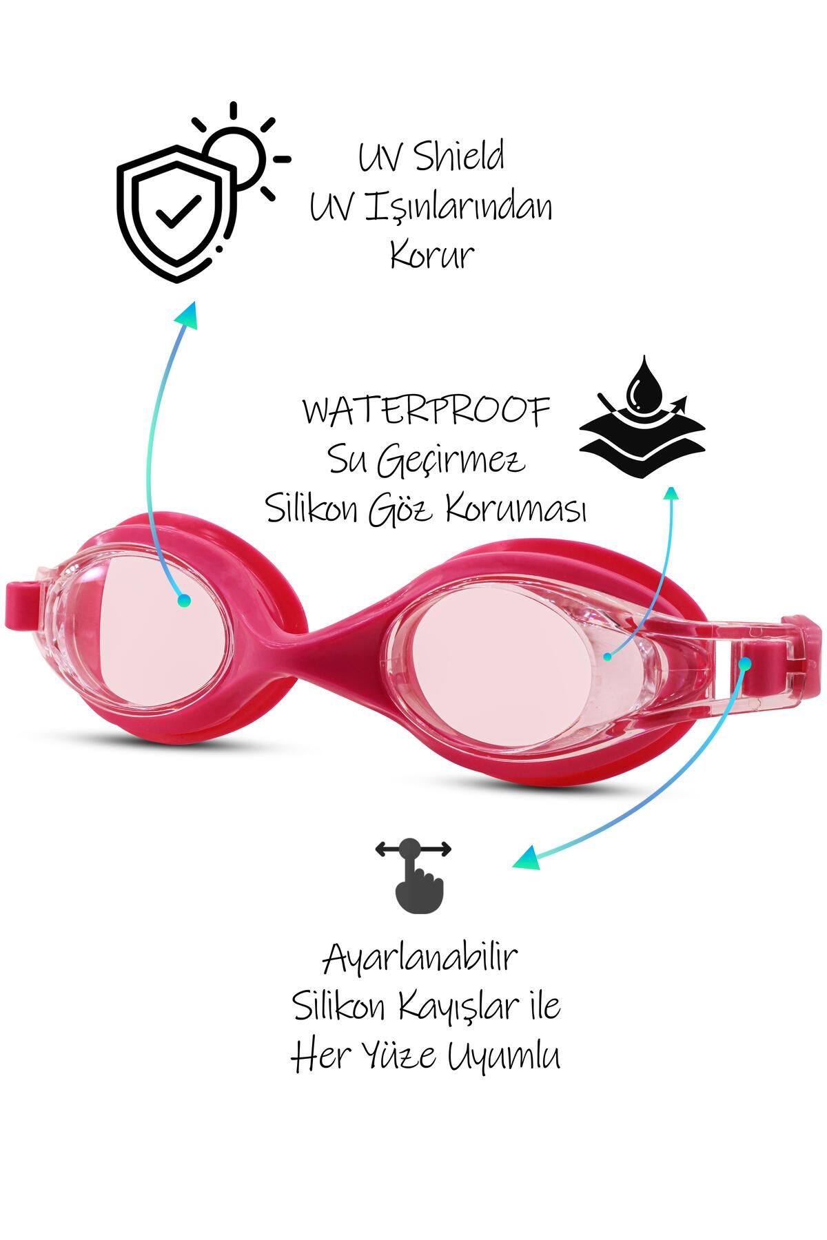 Telvesse-Rift Swim Mask - Pink 3