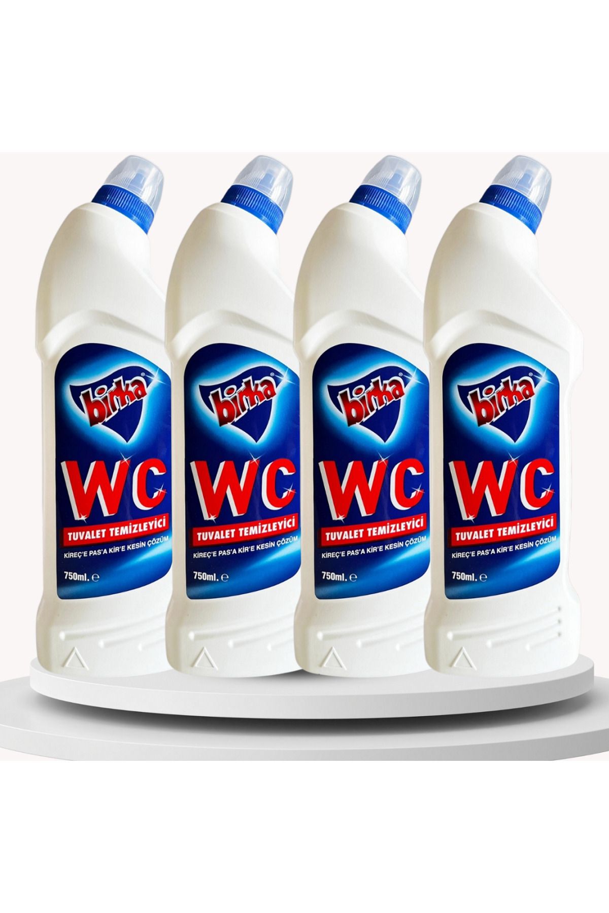 BİRKA Wc Temizleyici 750ml X 4 Adet