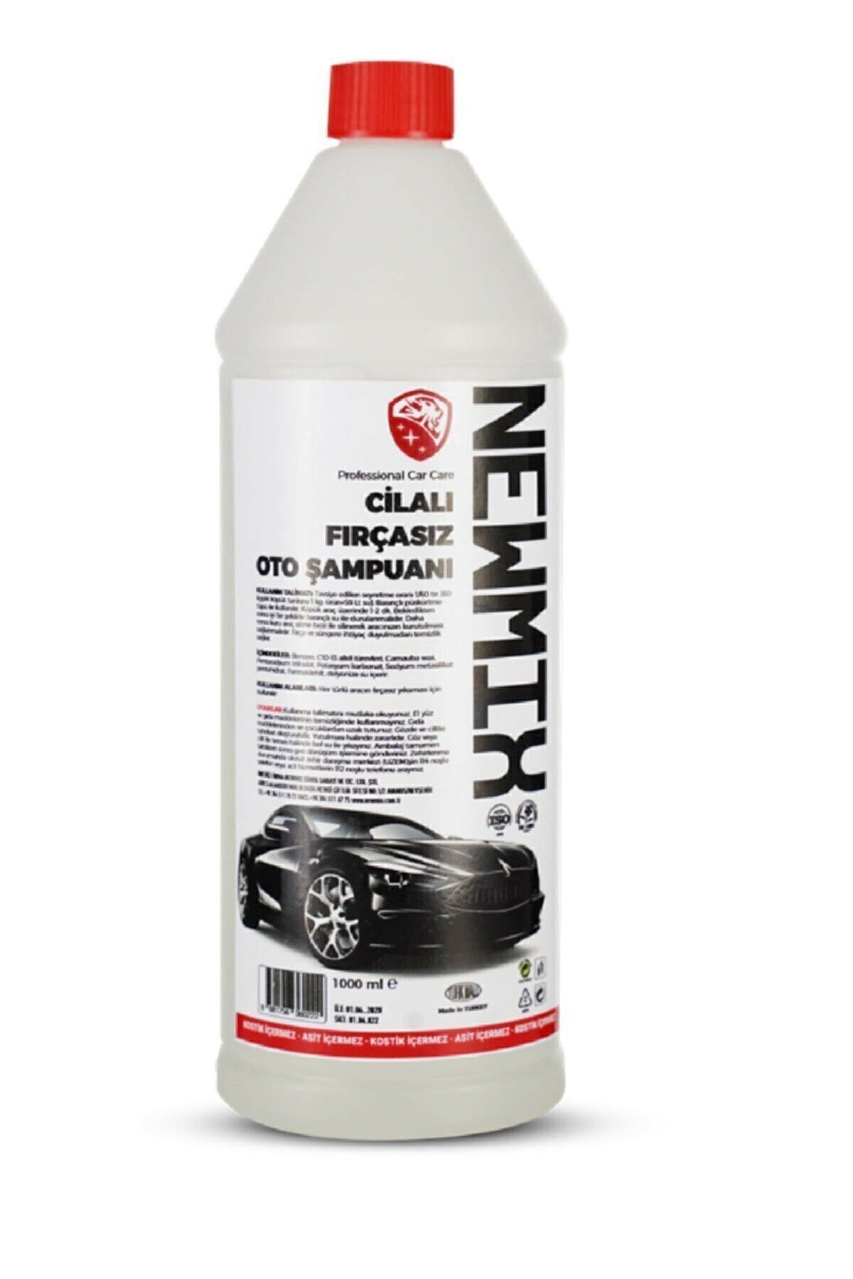 NEWMİX Cilalı Fırçasız Oto Araba Şampuanı-1000 ml