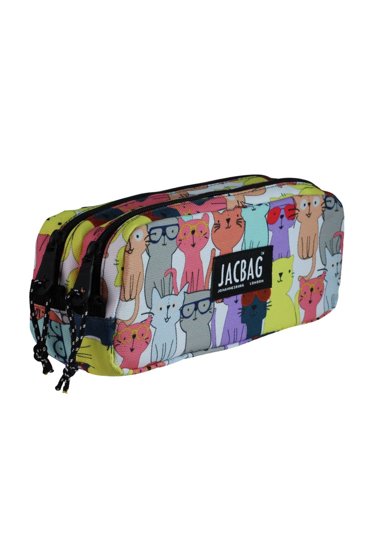 Jacbag-Dual Pouch Pencil Case-Double Compartment Pencil Case 2