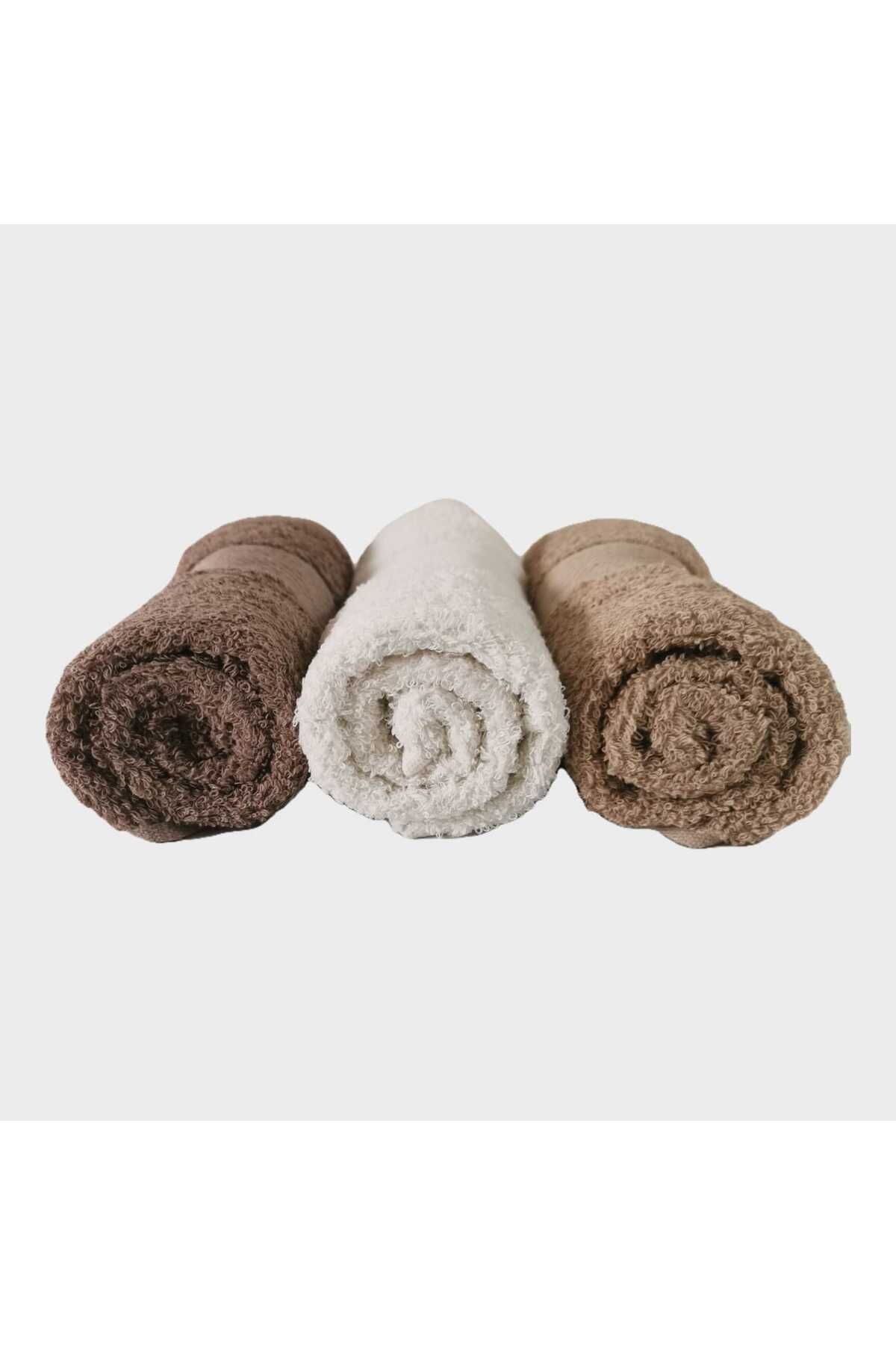 Esse Home-Set of 3 Hand and Face Towels - 50X90 cm 5