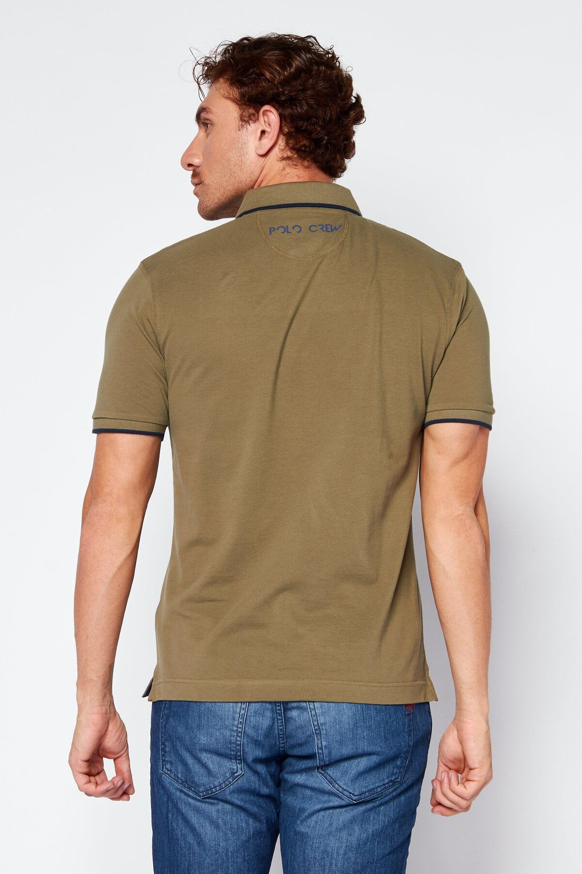 La Martina-Men Regular Fit Short Sleeve Embroidered Logo Polo Shirt, Burnt Olive 4