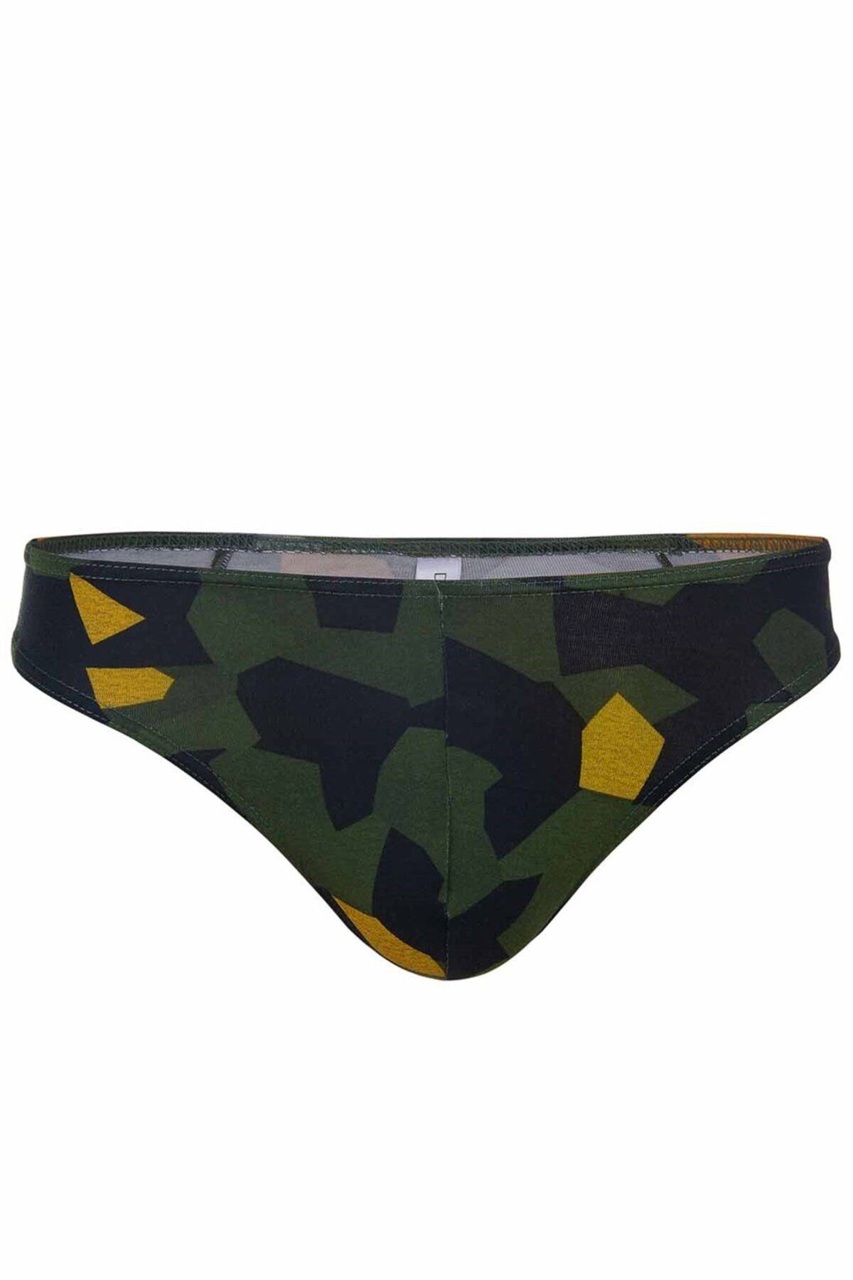 Doreanse-Mandarin Printed Men's Thong String - Modal 1303 1