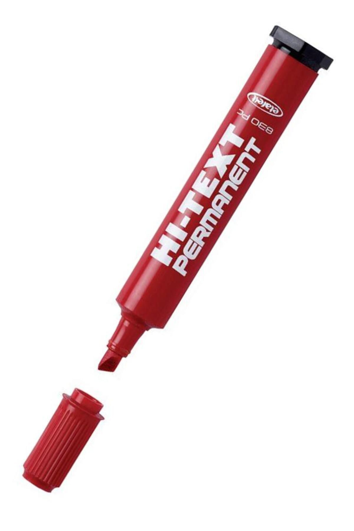 Artlantis-Red Cut Tip Marker Permanent Pen 6 Pieces Hi-Text Marker Ink Red 30 Ml 1 Piece Brons 3