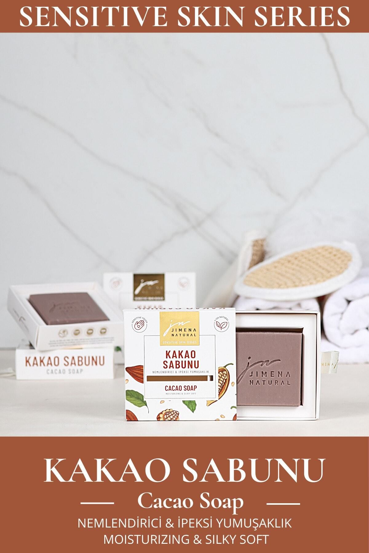 Jimena Natural-- Cocoa Soap 150 gr - Cacao Soap 3