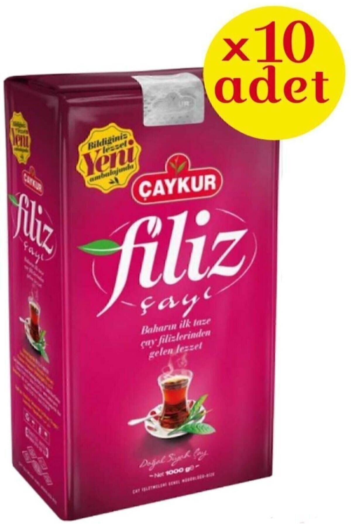 Çaykur Filiz Çay 1000 gr X 10 Adet