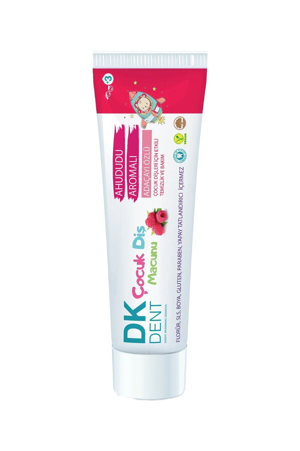 Dermokil-Dent Dk Raspberry Flavored Children's Toothpaste 50 ml 2