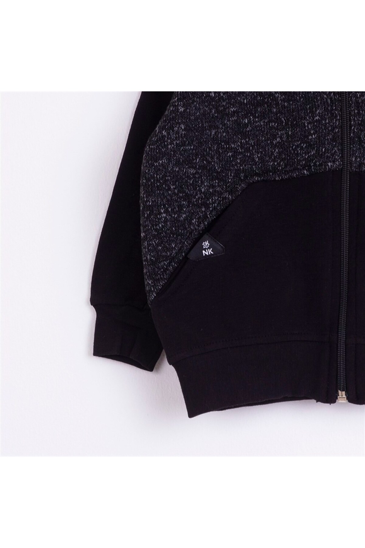 Nk Kids Nm43601 Erkek Bebek Trikolu Fermuarlı Hırka fotoğrafı 2 (önizleme)