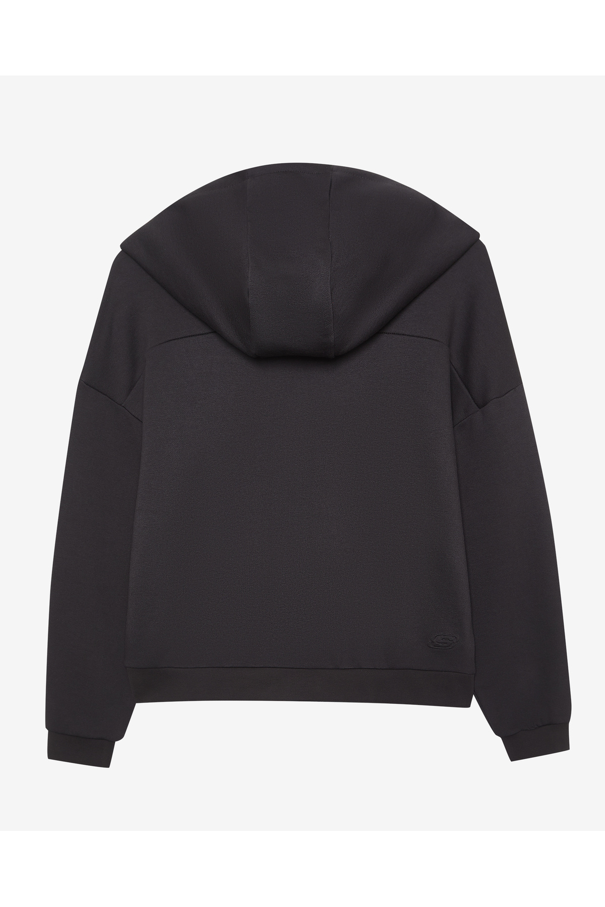 SKECHERS W Essential Full Zip Sweatshirt Kadın Siyah Sweatshirt S242117-001 görsel 5