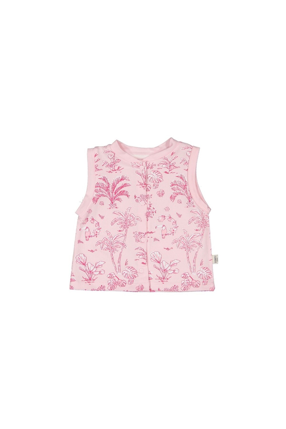 Genel Markalar Tongs Baby 3014 Kız Bebek Floral Island Yelek fotoğrafı 4 (önizleme)