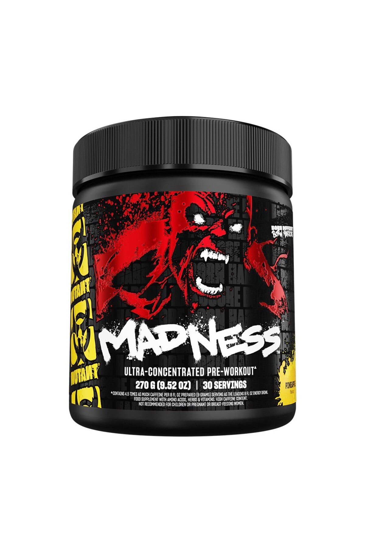 MUTANT Madness PreWorkout Powder Supplement  Pump 30