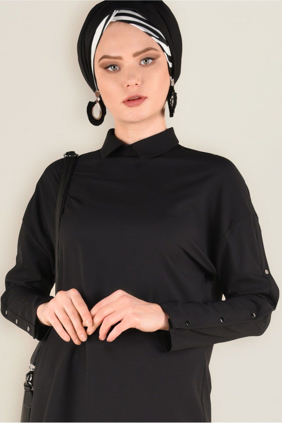 تونیک با تسمه روی آستین 4661 Alvina