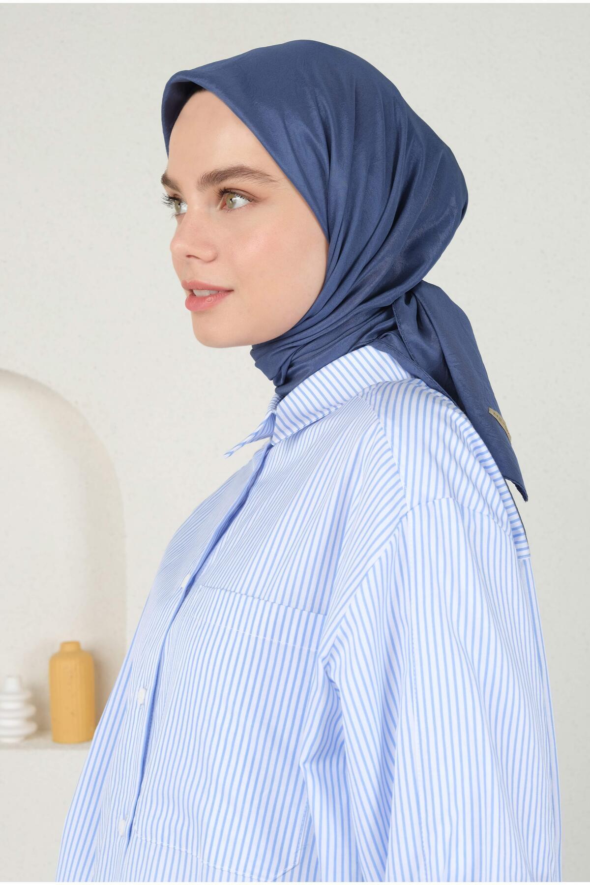 HEQA-Blugi cu eșarfă Kraş albastru 3