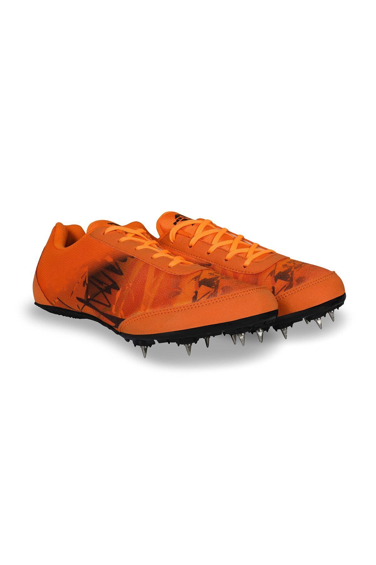 Nivia-Zion Spikes Running Shoes (ORANGE, 3 UK/4 US/37 EU) | Breathable Mesh, Lightweight 7