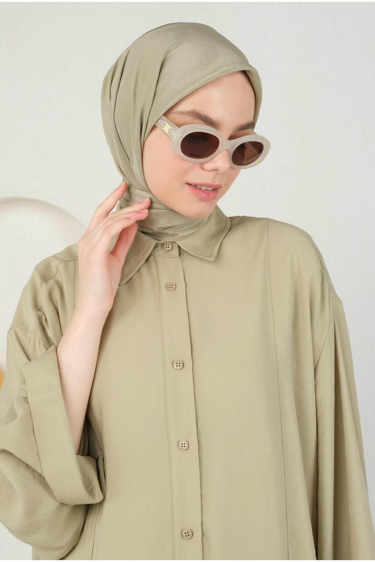 HEQA-Soft Kraş Sage - Scarf 2