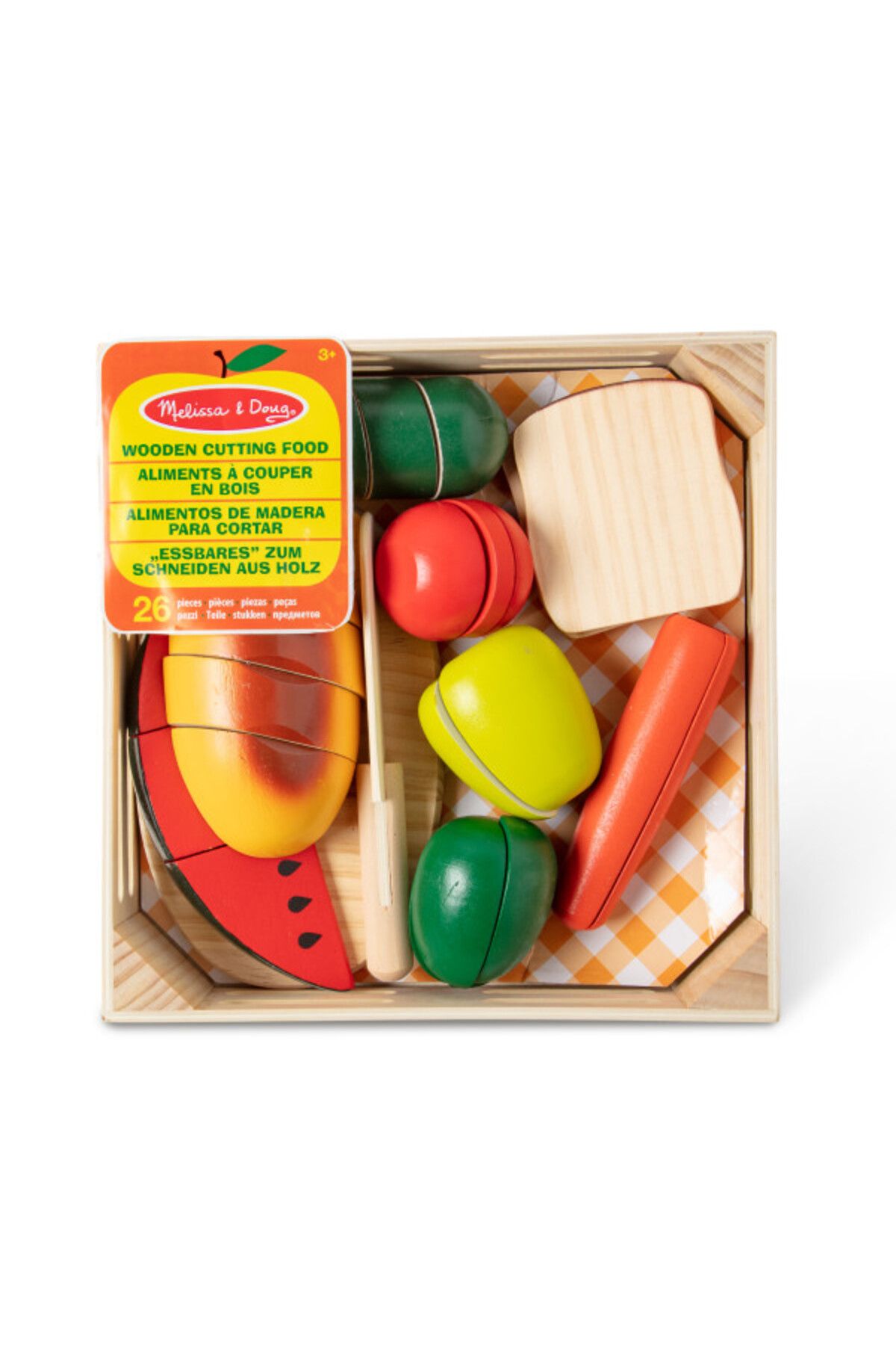اسباب بازی های نوزاد و فعالیتی سفید Melissa Doug غذاهای Kes Oyna ما Melissa & Doug