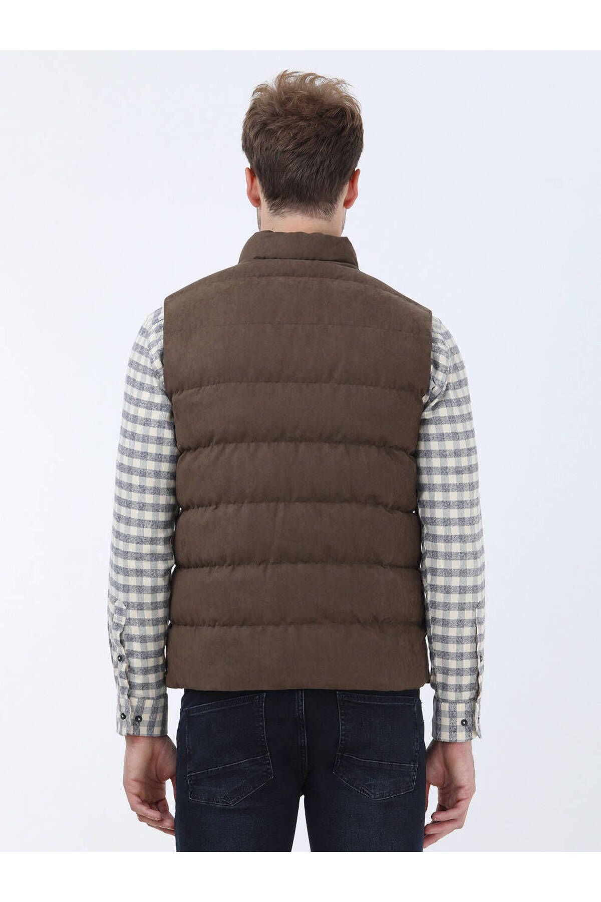 Kip-Sports Style Hazelnut Woven Vest 5