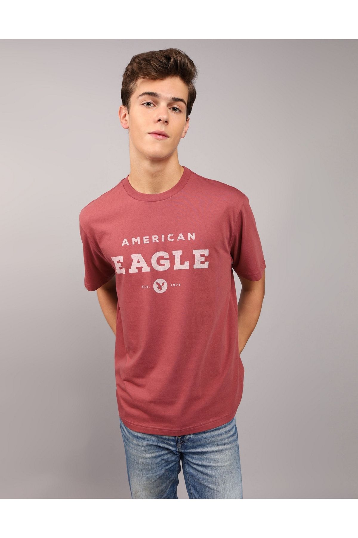 AMERICAN EAGLE-AE Logo Graphic T-Shirt 1