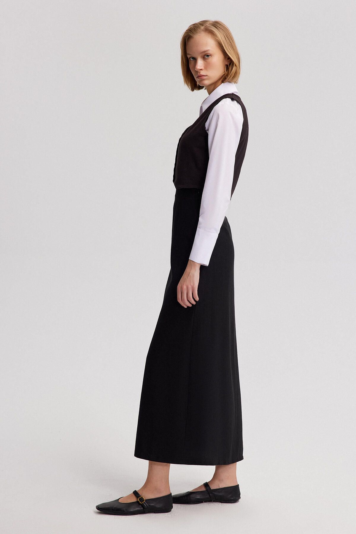 Touché Privé-SEDEF BUTTON DETAILED VEST 3