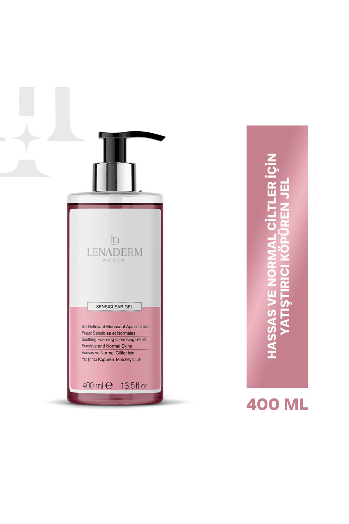 Lenaderm Sensiclear Yüz Temizleyici 400 ml - Fiyatı, Yorumları