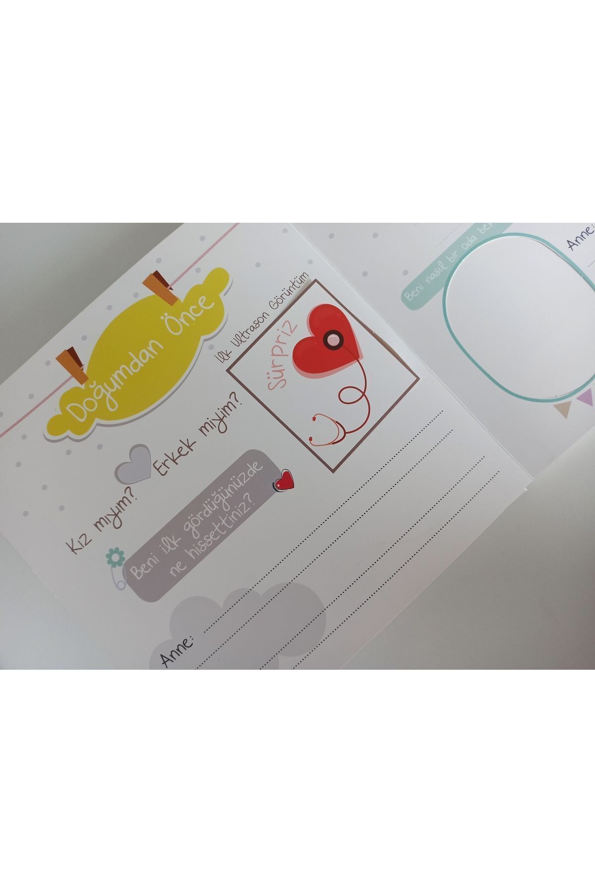 yeti kitap Bebeğinizin İlk Yılı - Lüks Bebek Günlüğü ve Hatıra Defteri fotoğrafı 3 (önizleme)