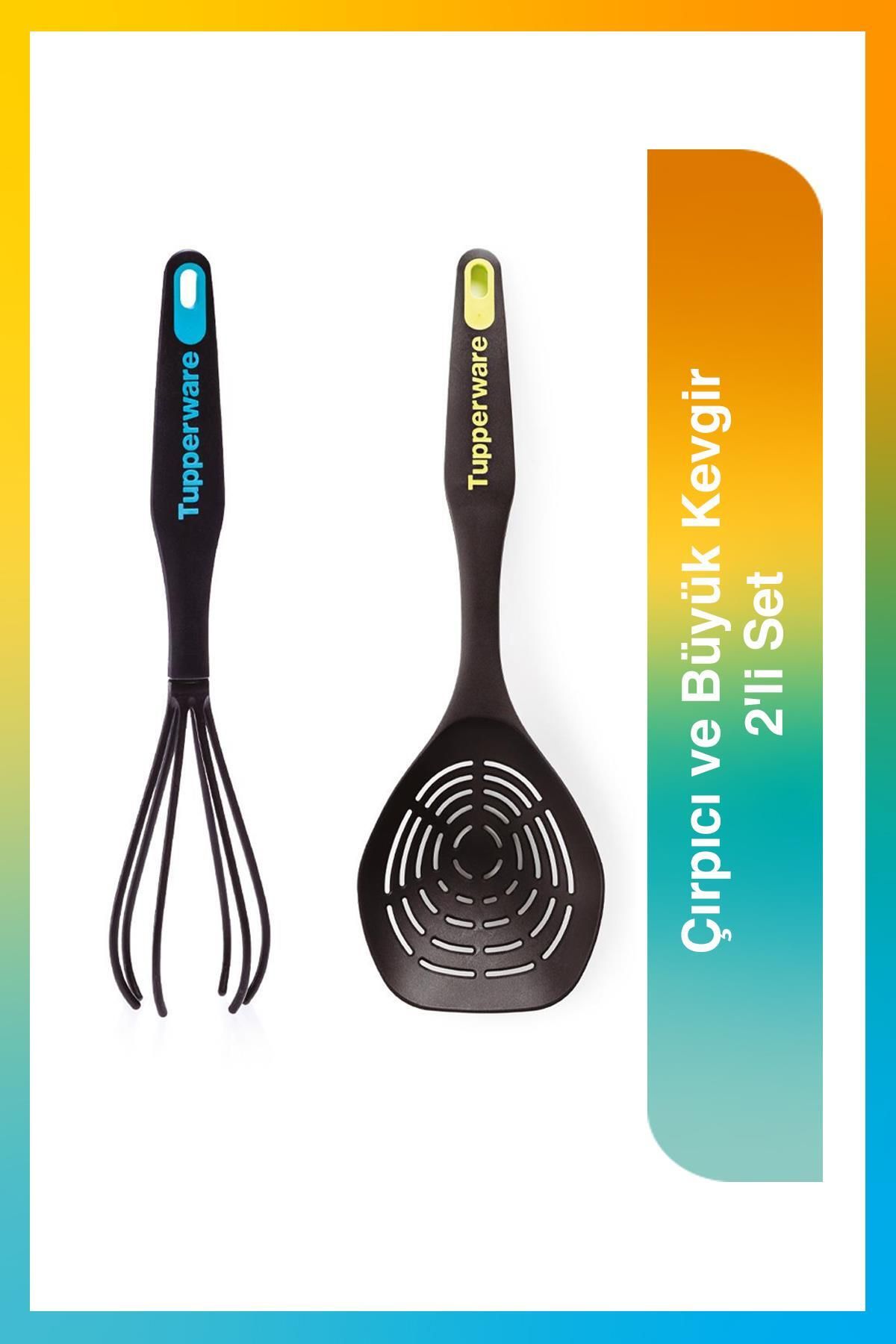 Tupperware-Set of 2 - Whisk and Large Colander 1